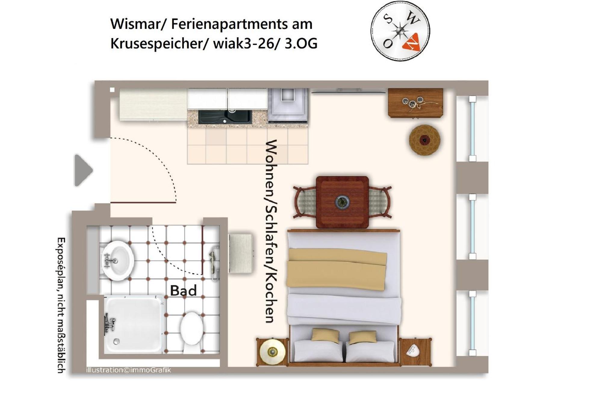 Ferienapartments am Krusespeicher Ferienapartments am Krusespeicher 3-26 Wißmar Exterior foto